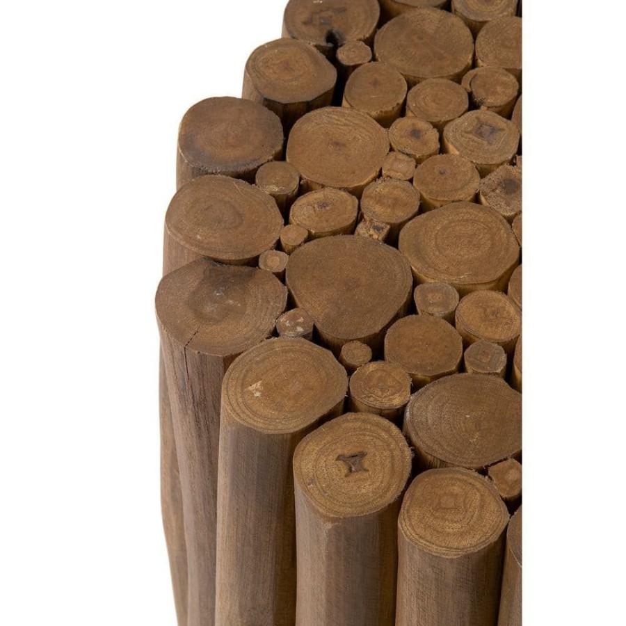 Wholesale * Mathiston Brown Teak Stool By East At Main