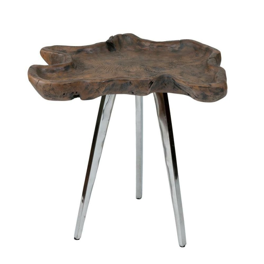 Clearance * Peta Teak End Table By East At Main