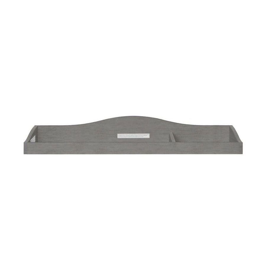 Clearance * Rustic Grey Wood Fully Assembled Changing Tray By Dream On Me