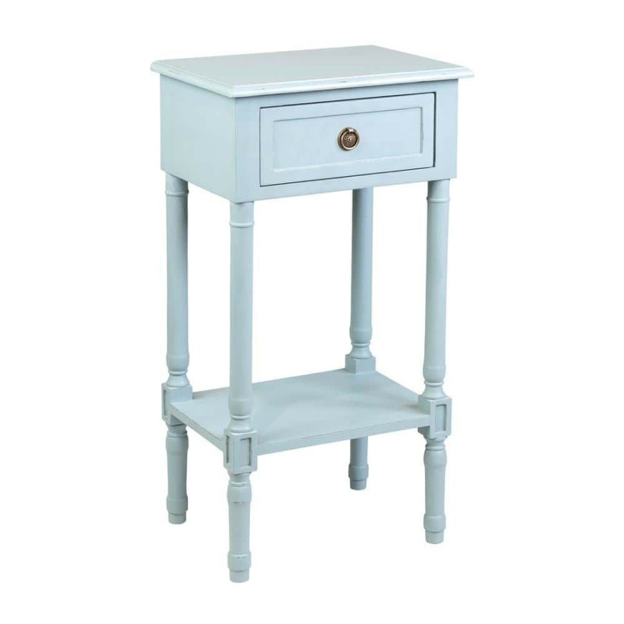 Wholesale * Lilith Light Blue Side Table By East At Main