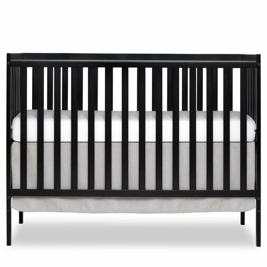 Best * Synergy Black 5-In-1 Convertible Crib By Dream On Me