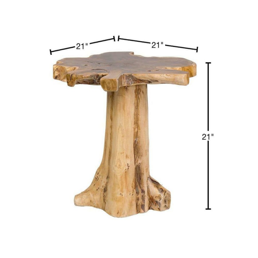 Wholesale * Grafton 21 In. Natural Teak Accent Table By East At Main