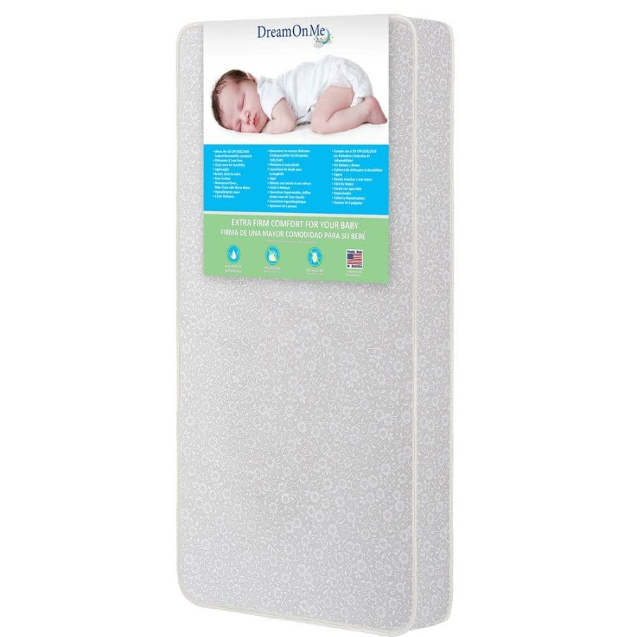 Online * Orthopedic Blue Extra Firm Foam Standard Crib Mattress By Dream On Me