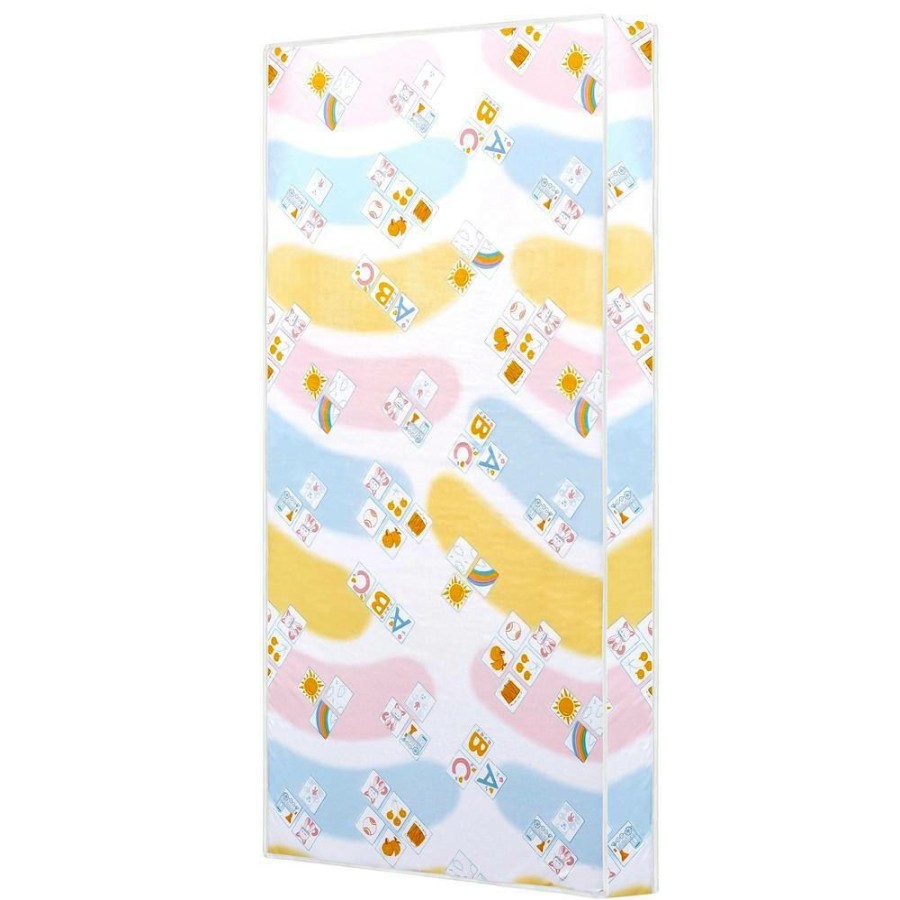 Online * 5 In. Foam Standard Crib And Toddler Mattress, Printed By Dream On Me