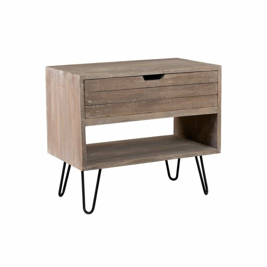 Online * Ocilla 24 In. Brown Mindi Wood Accent Table By East At Main