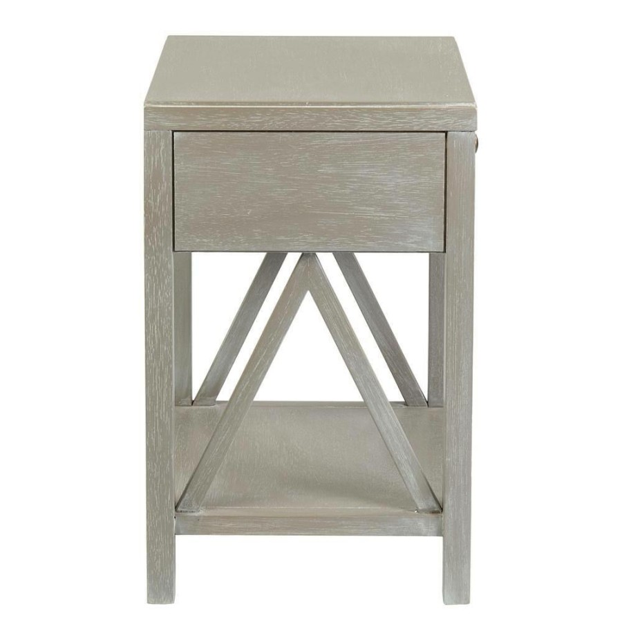 Wholesale * Wilco Beige Acacia Accent Table By East At Main