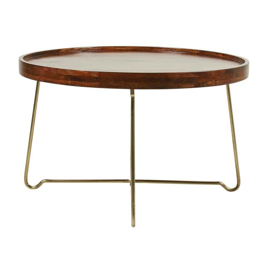 Hot * 30 In. Round Coffee Table By East At Main