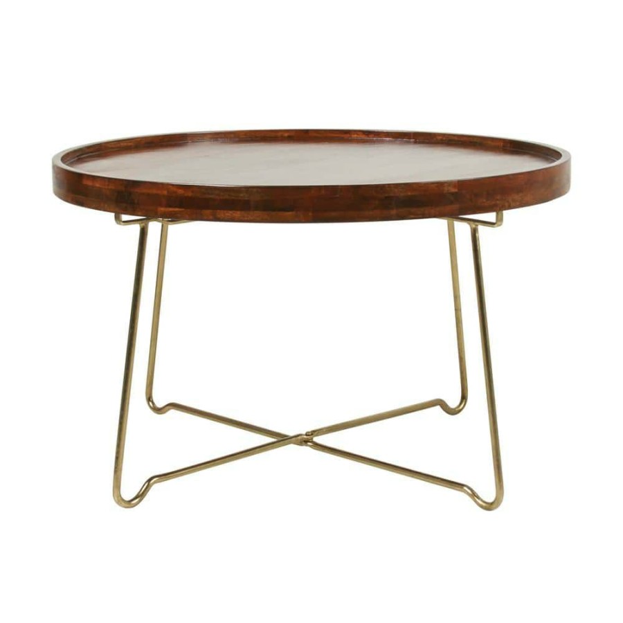 Hot * 30 In. Round Coffee Table By East At Main